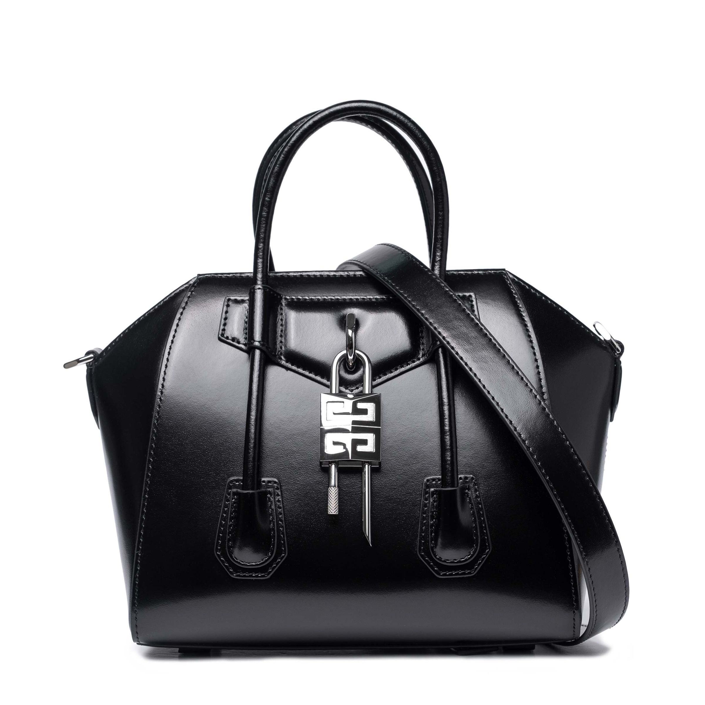 Сумка Givenchy Mini Antigona Lock чорна