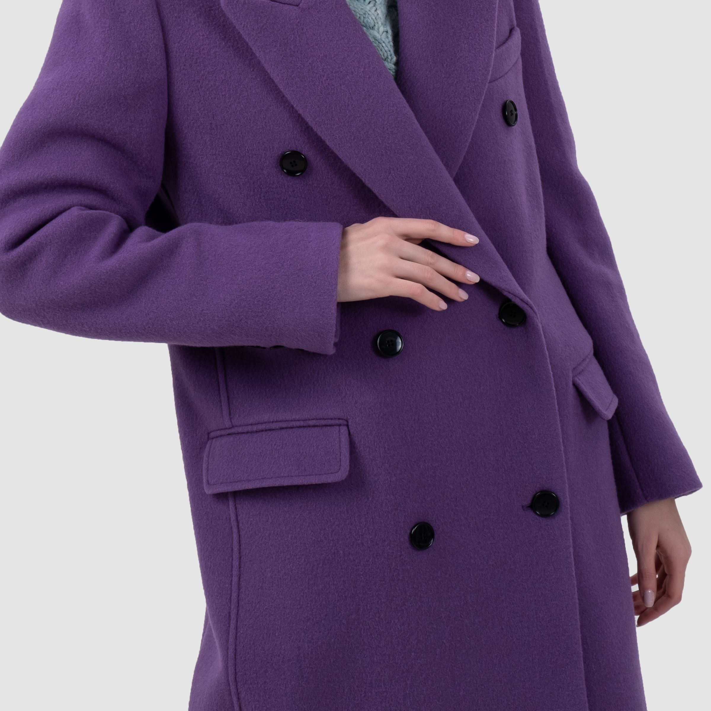 Пальто Isabel Marant фіолетове