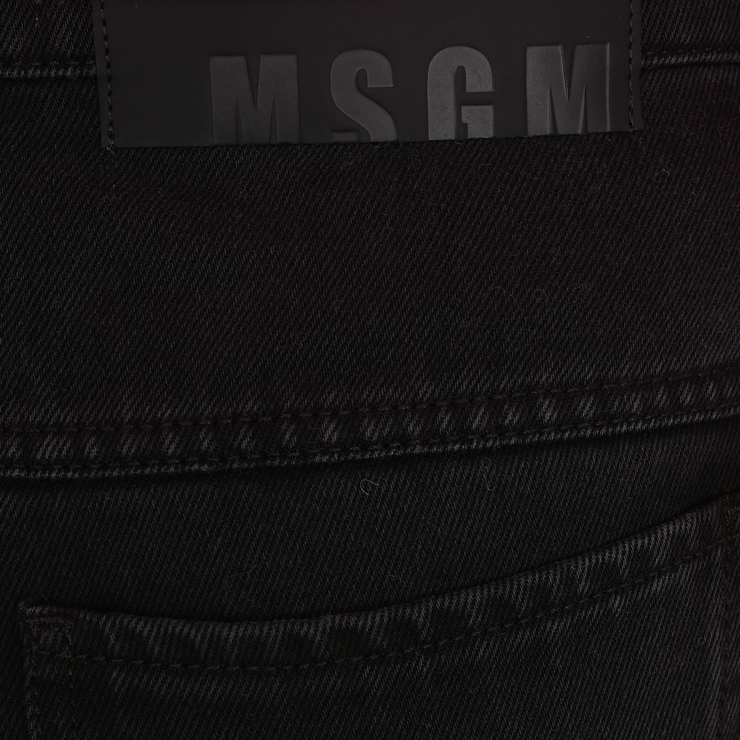 Джинсы MSGM черные