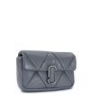 Сумка Marc Jacobs Puffy Diamond Quilted J M серая