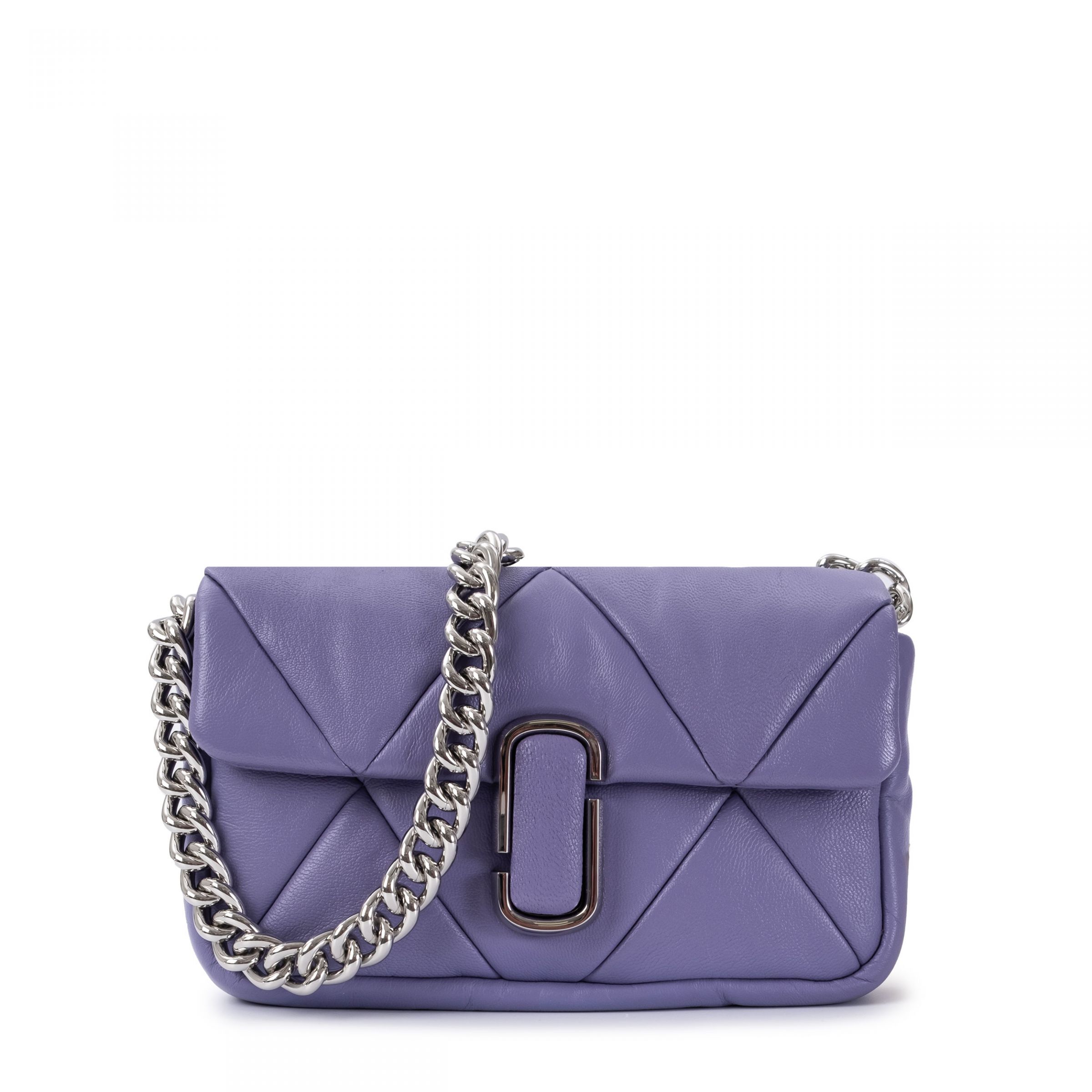 Сумка Marc Jacobs Puffy Diamond Quilted J M лавандовая