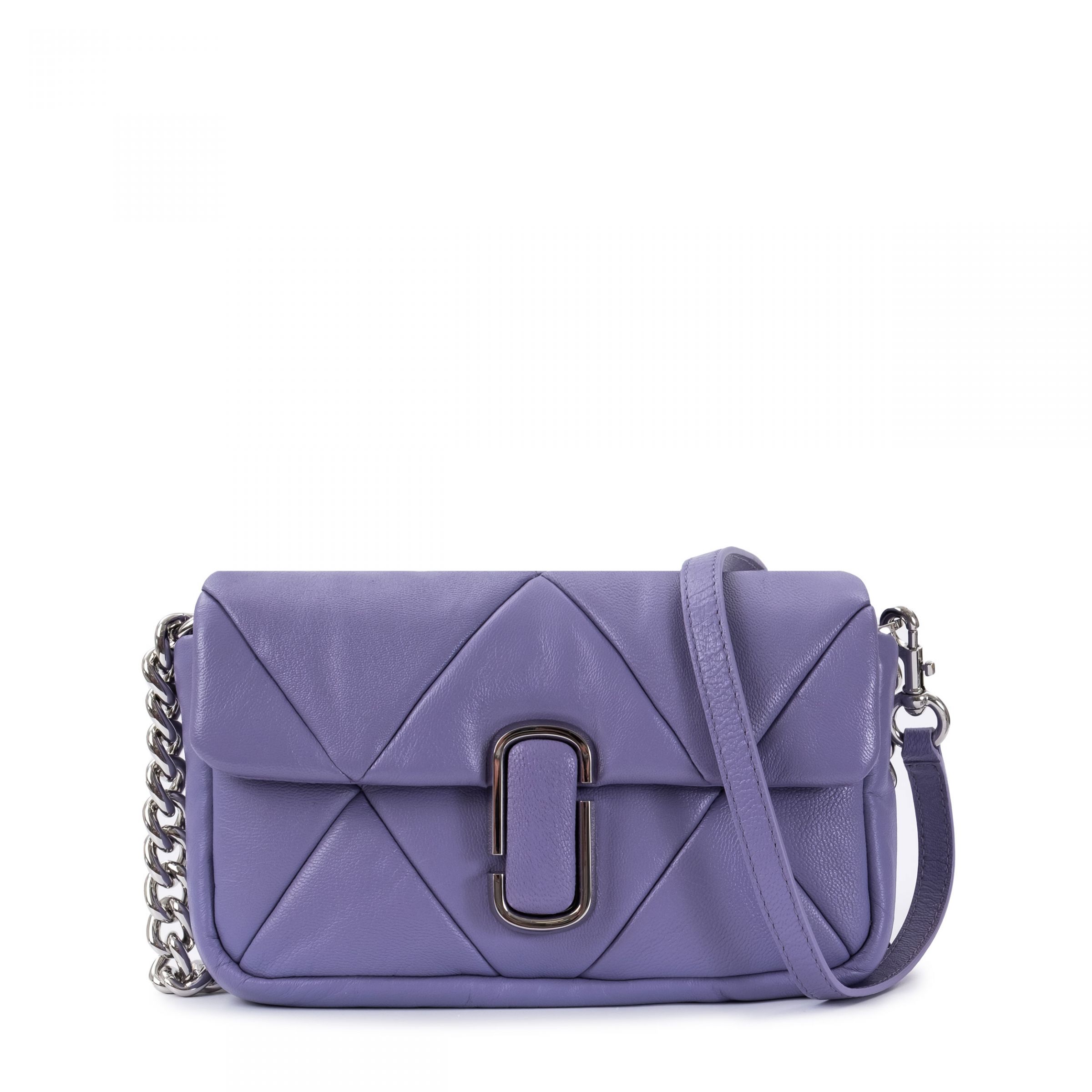 Сумка Marc Jacobs Puffy Diamond Quilted J M лавандовая