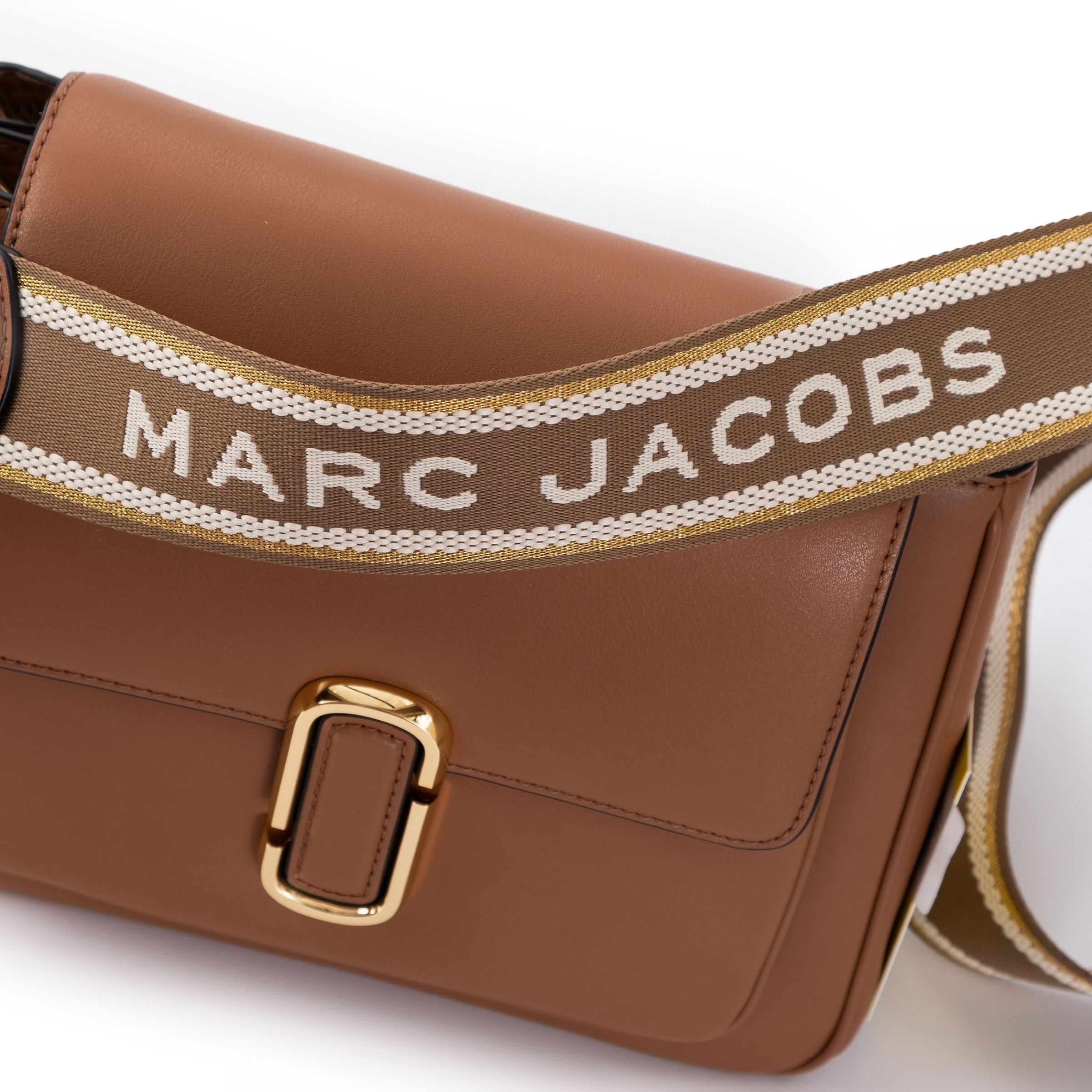 Сумка Marc Jacobs J Marc Chain коричневая