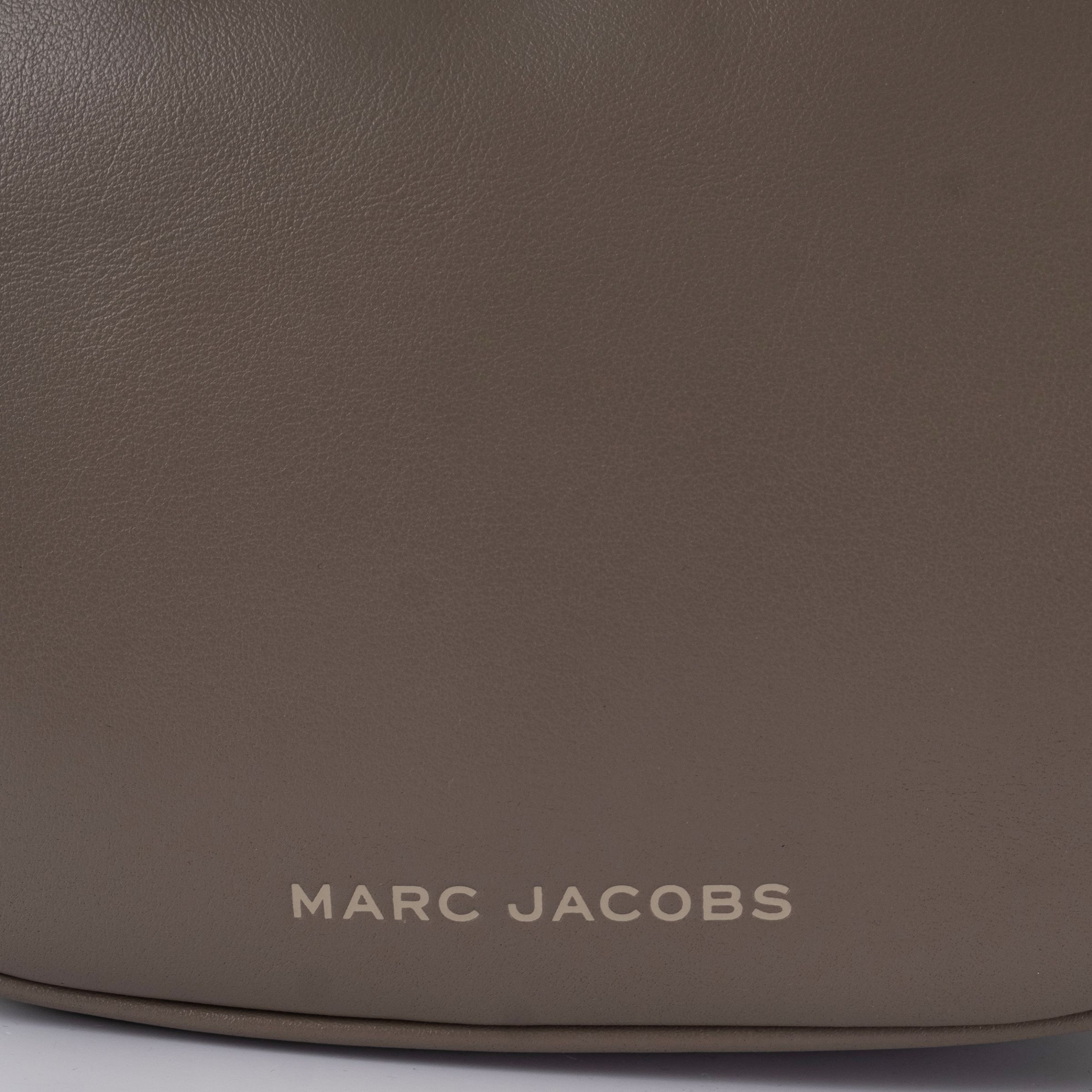 Сумка Marc Jacobs The Pushlock серо-коричневая