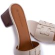 Сабо Tory Burch Ines Slide бежевые