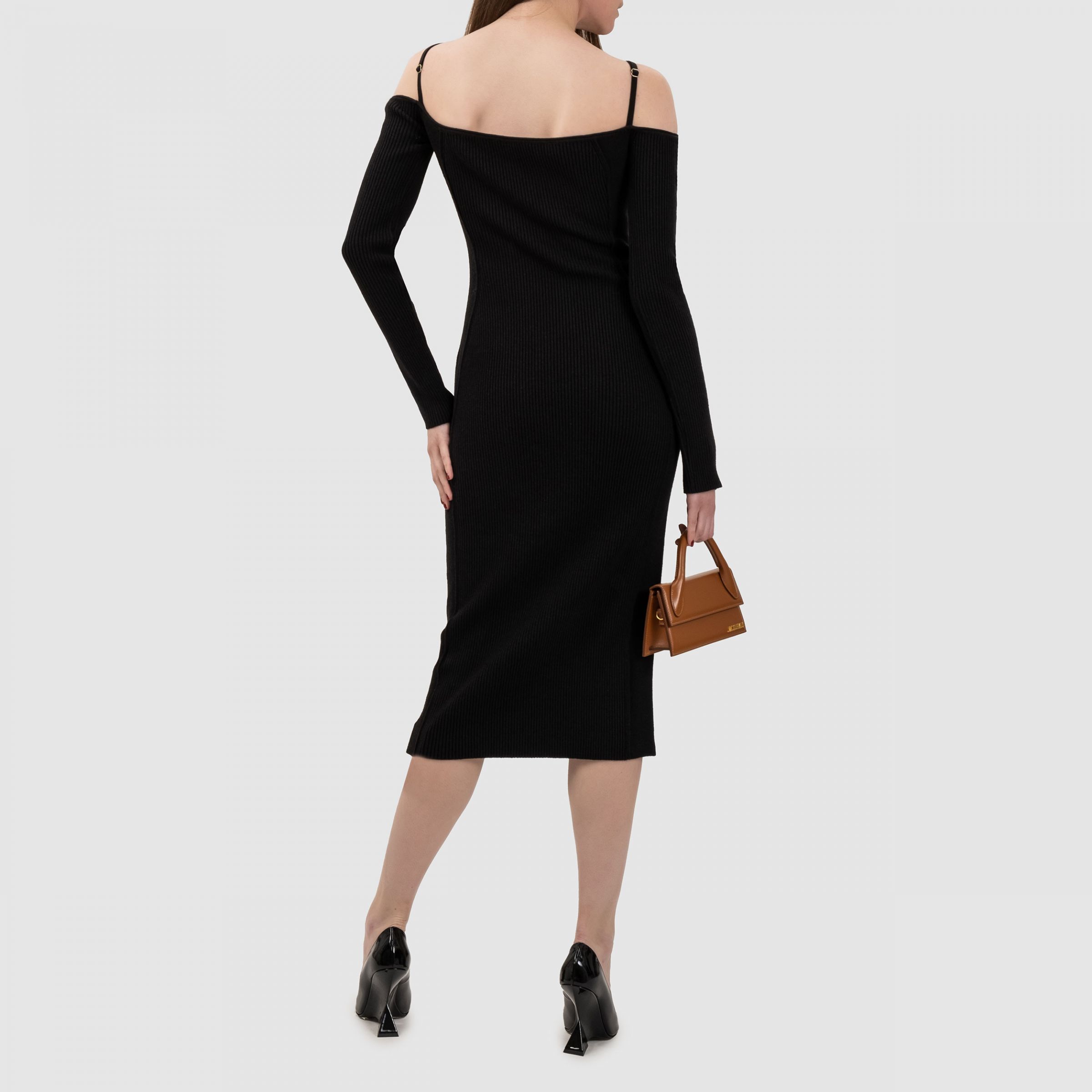 Платье Jacquemus черное