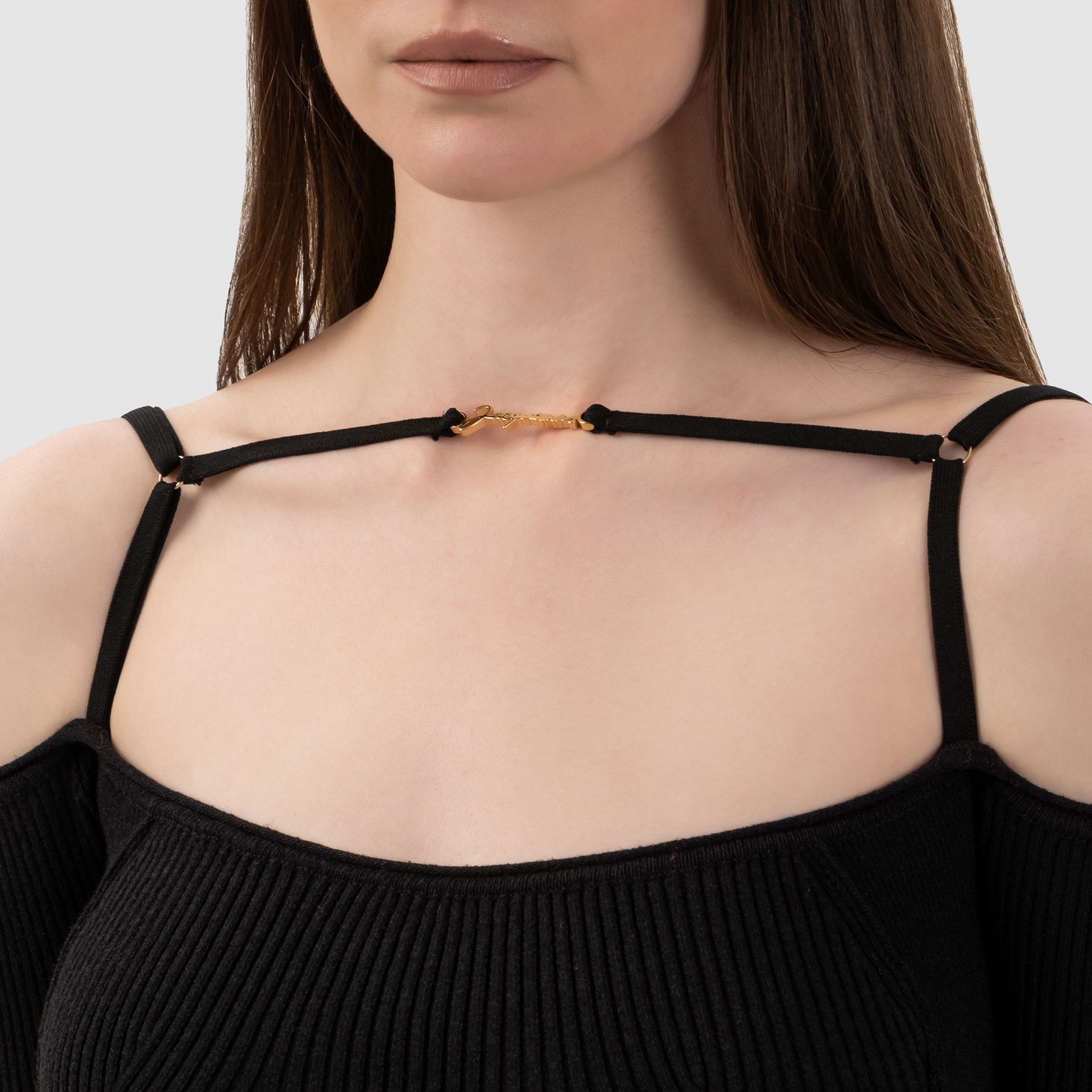 Платье Jacquemus черное