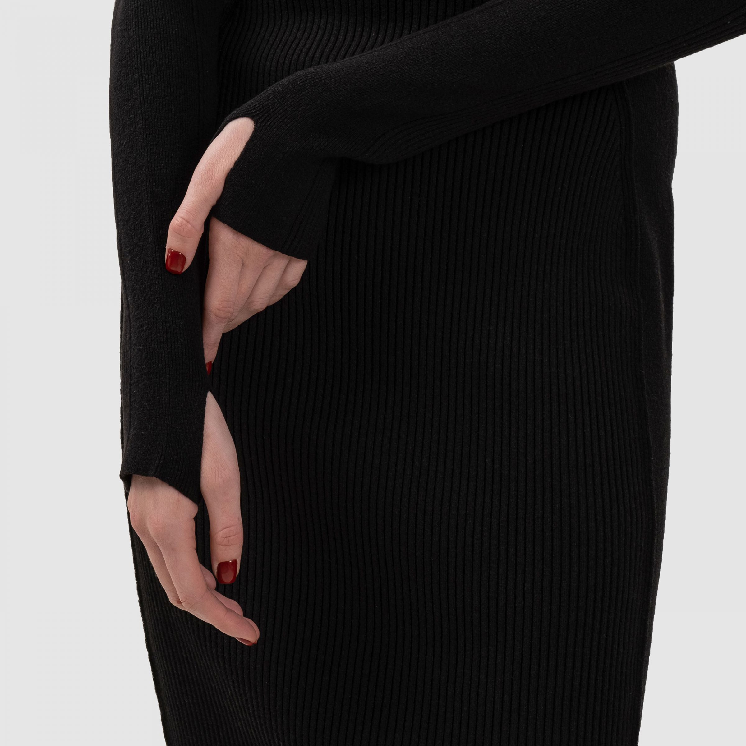 Платье Jacquemus черное