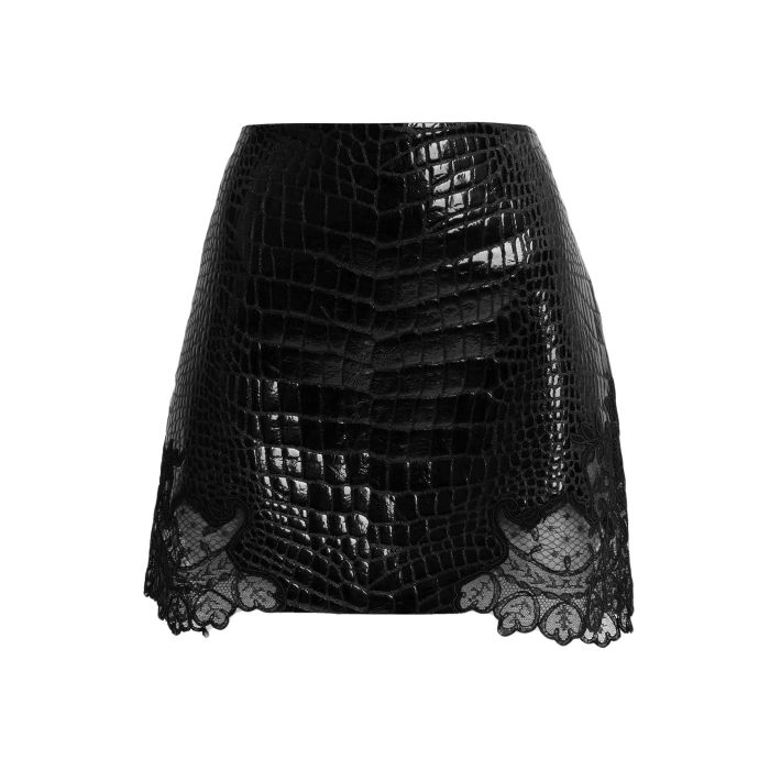 Юбка-мини Versace черная