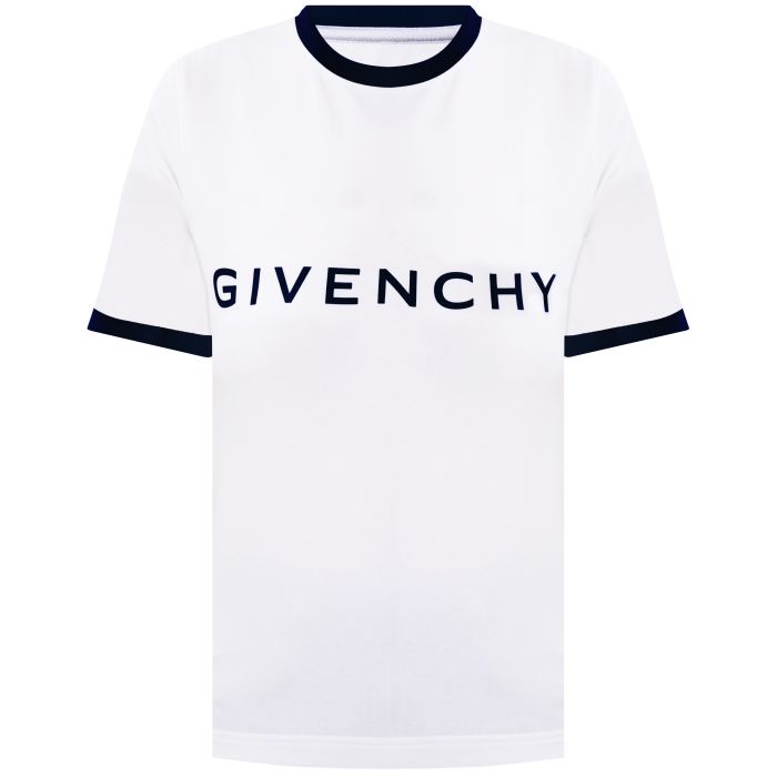 Футболка Givenchy черно-белая