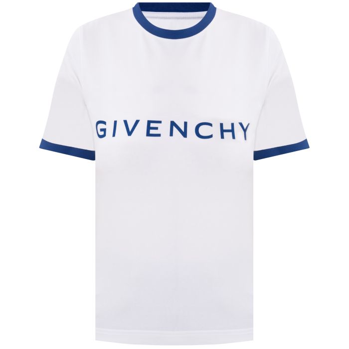 Футболка Givenchy сине-белая