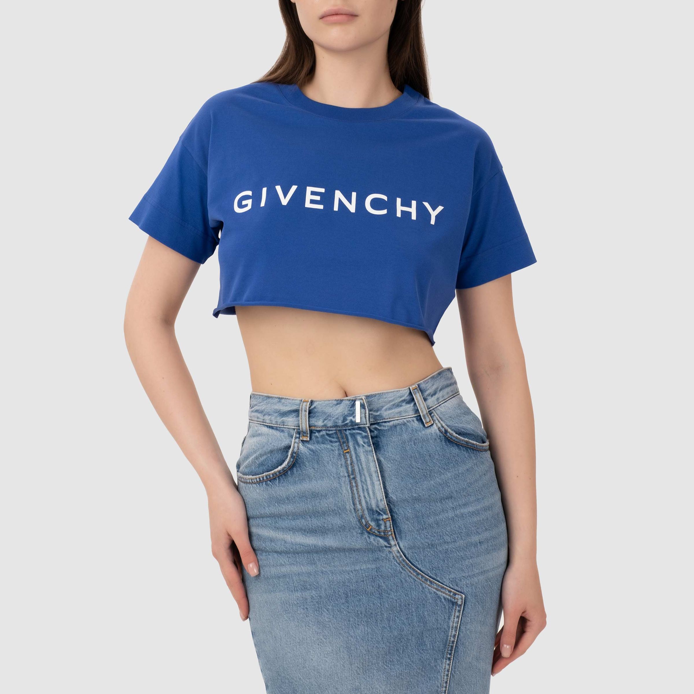 Футболка Givenchy синяя