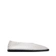 Балетки Proenza Schouler Perforated Slippers белые