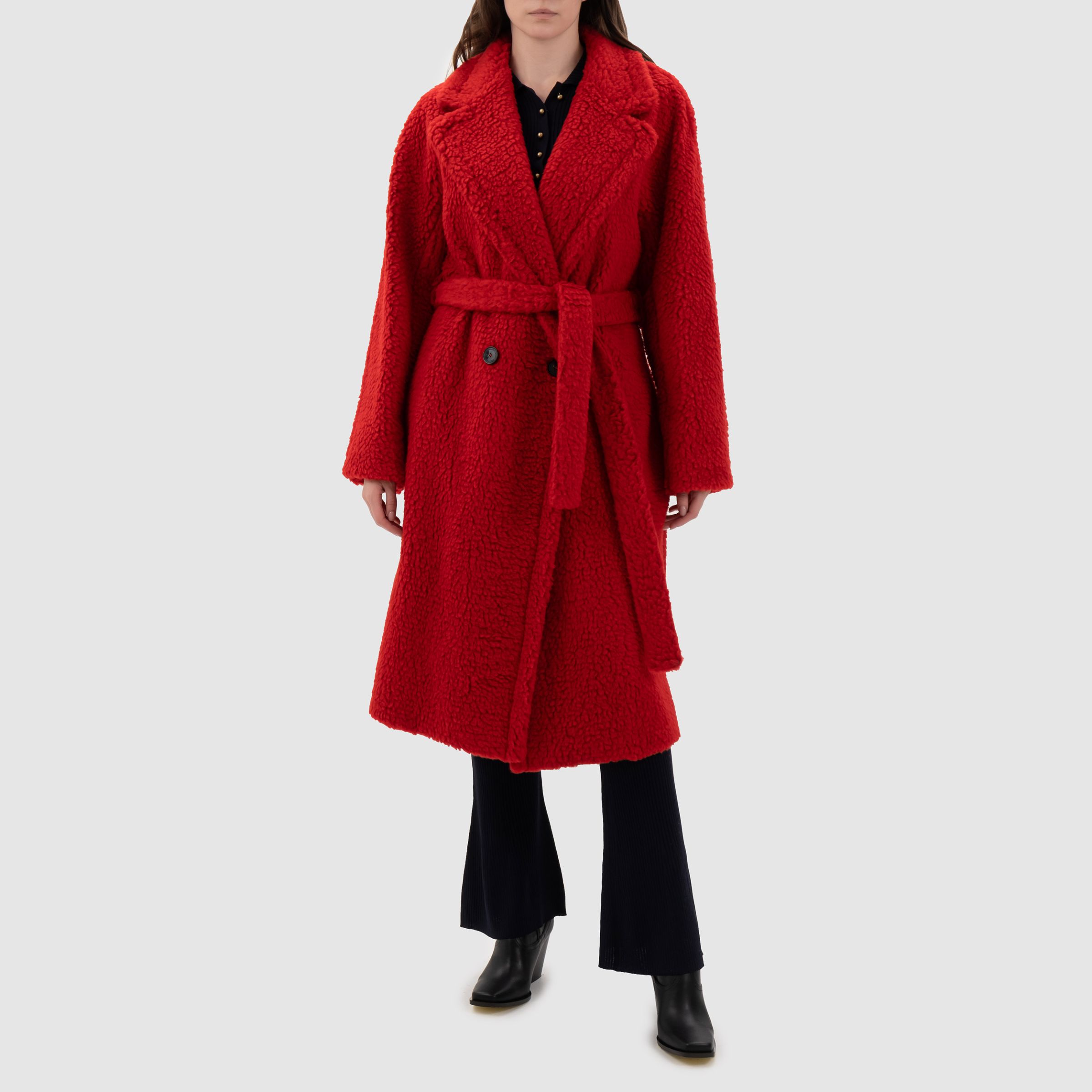 Пальто Stella McCartney червоне