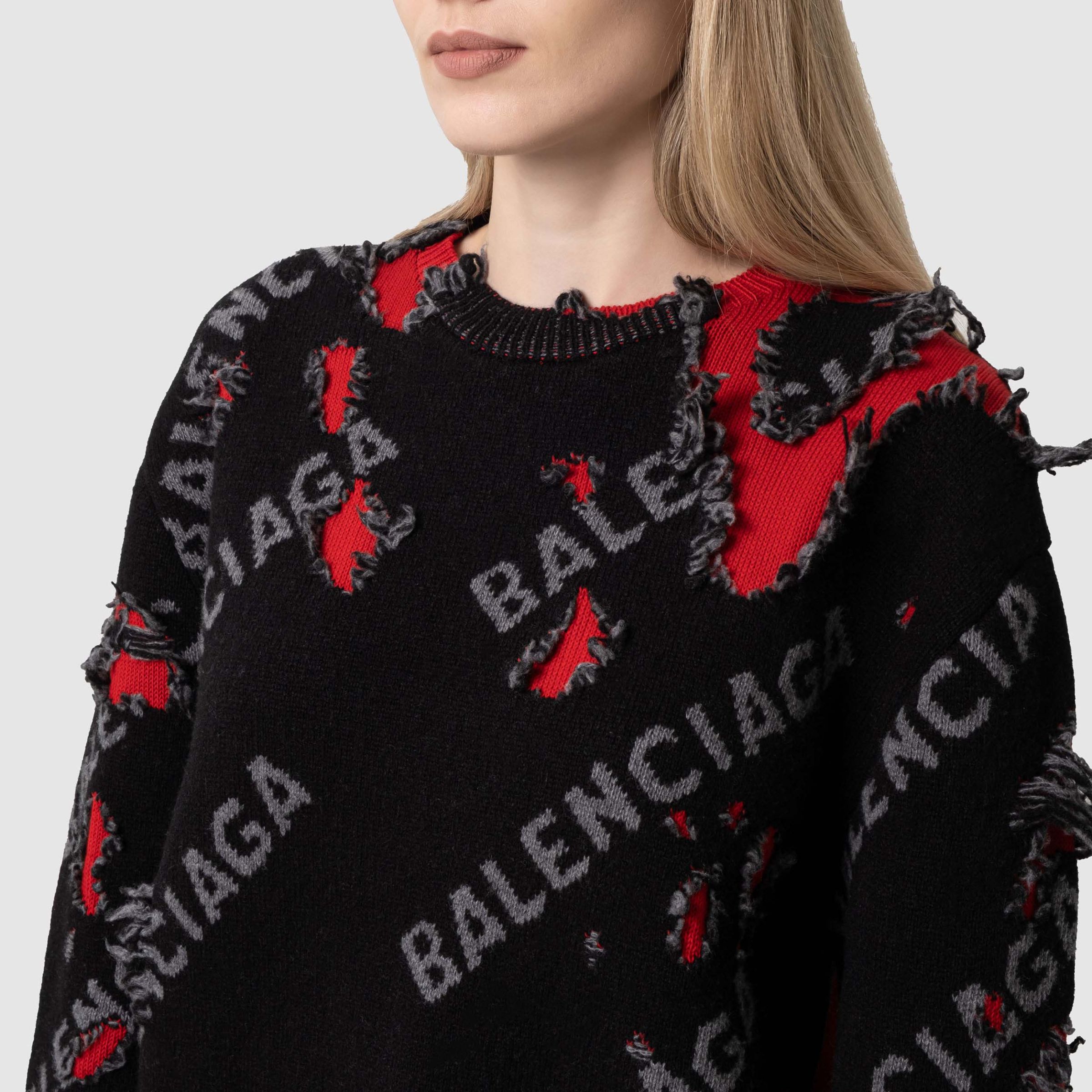 Свитер Balenciaga черный