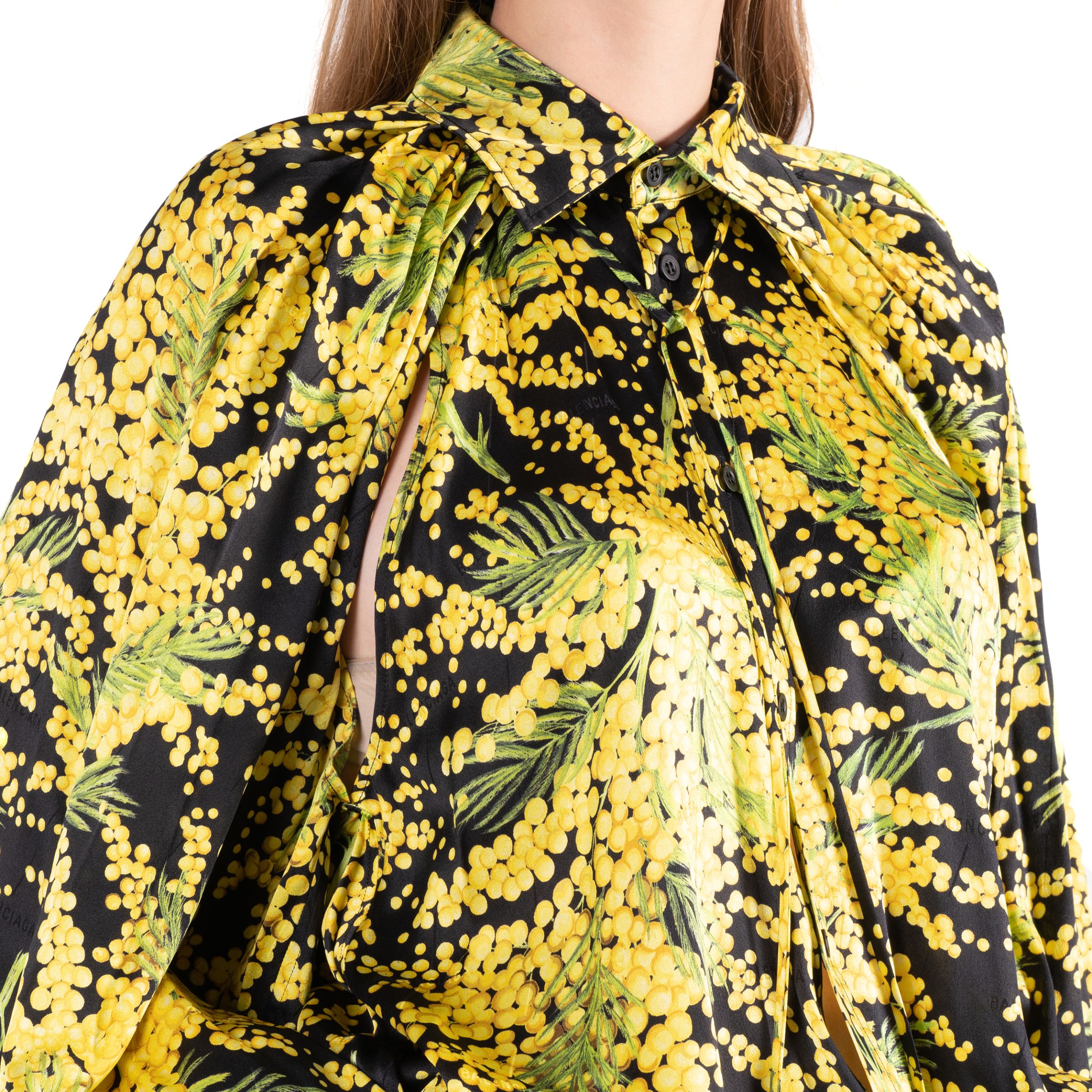 Блуза Balenciaga желтая