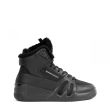 Кроссовки на меху Giuseppe Zanotti Talon черные
