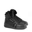 Кроссовки на меху Giuseppe Zanotti Talon черные