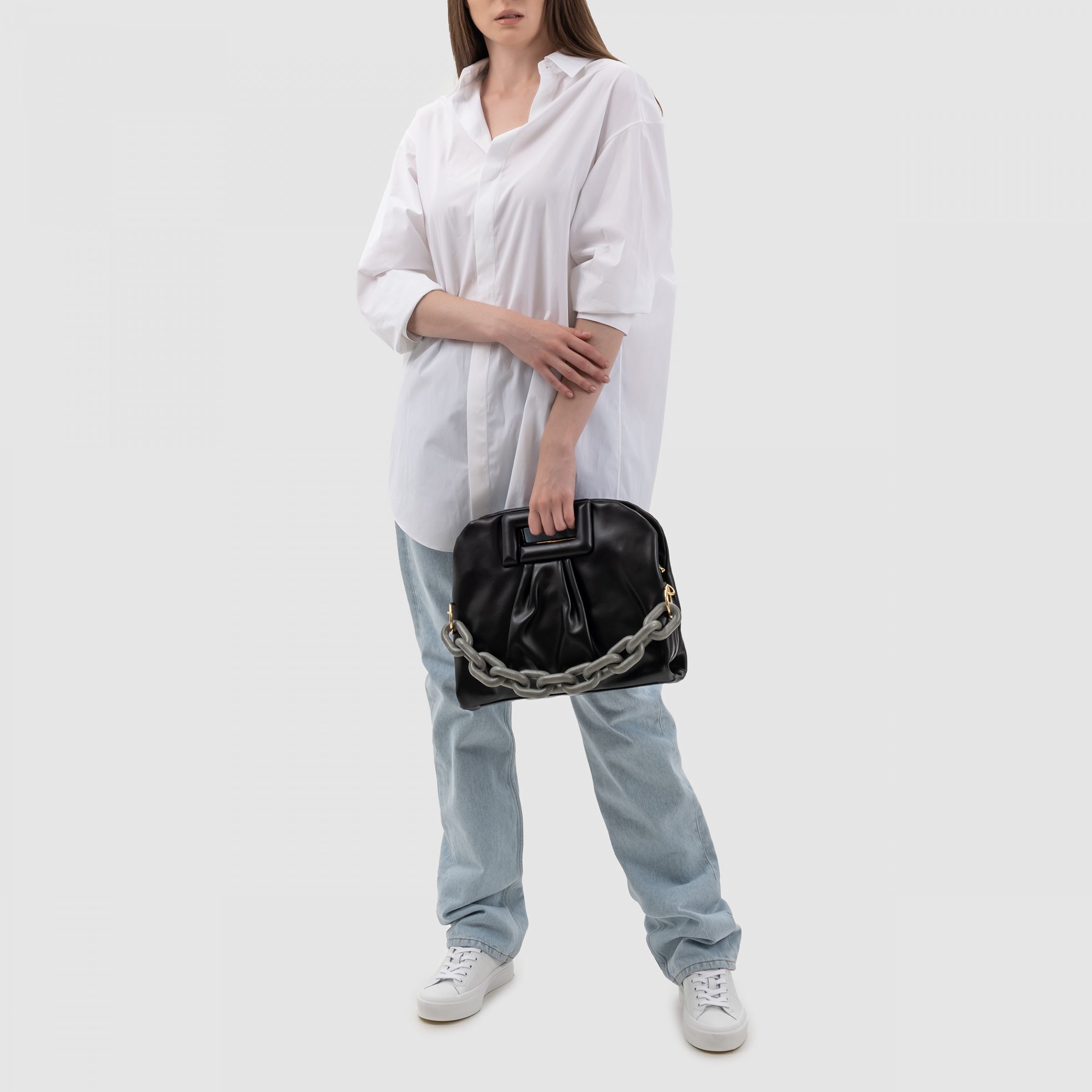 Сумка Lancel Cocoon  черная