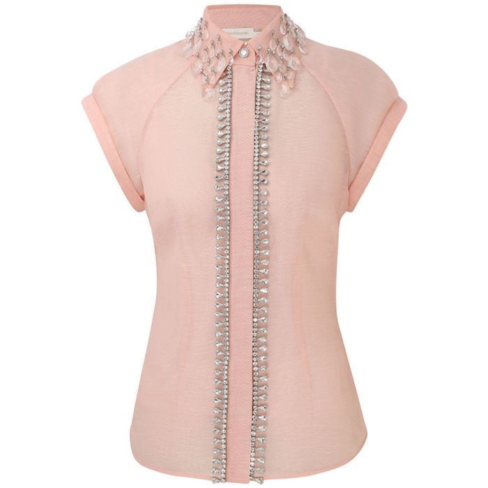 Блуза Zimmermann Matchmaker розовая