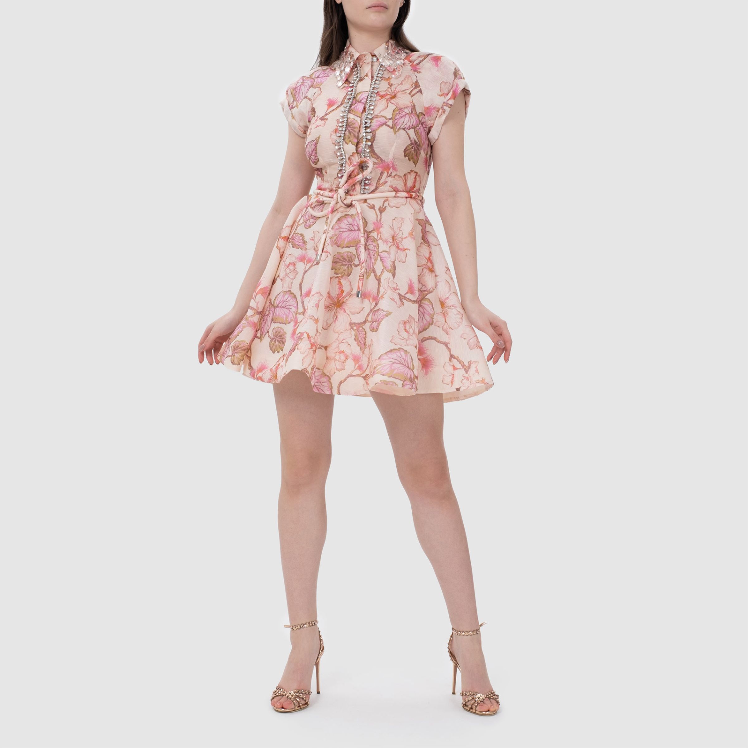 Платье Zimmermann Matchmaker розовое
