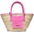 Корзина Jacquemus Le petit panier Soli розовая