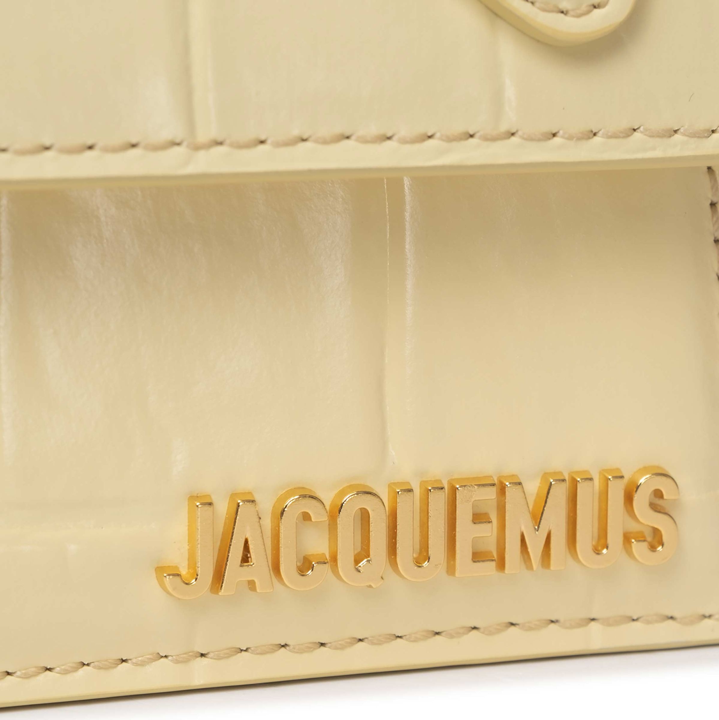 Сумка Jacquemus Le Chiquito Long Boucle жовта