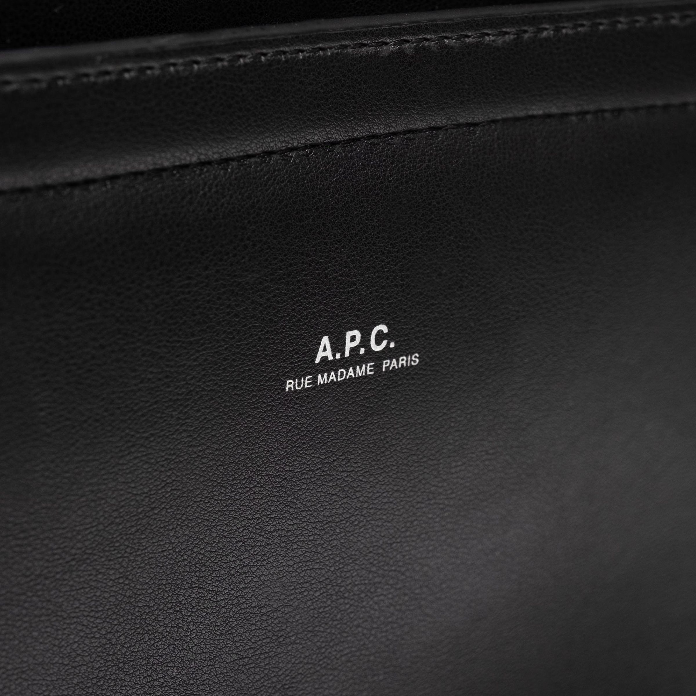 Рюкзак A.P.C. чорний