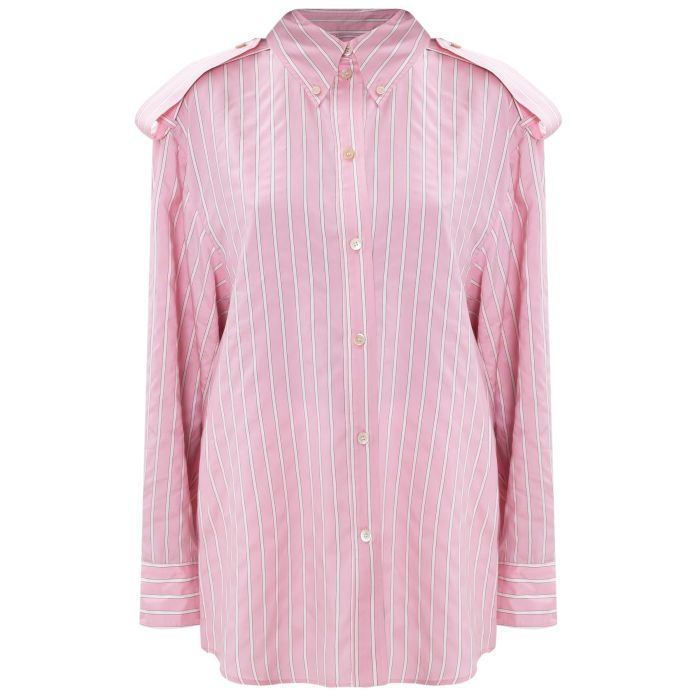Рубашка с длинными рукавами Isabel Marant розовая