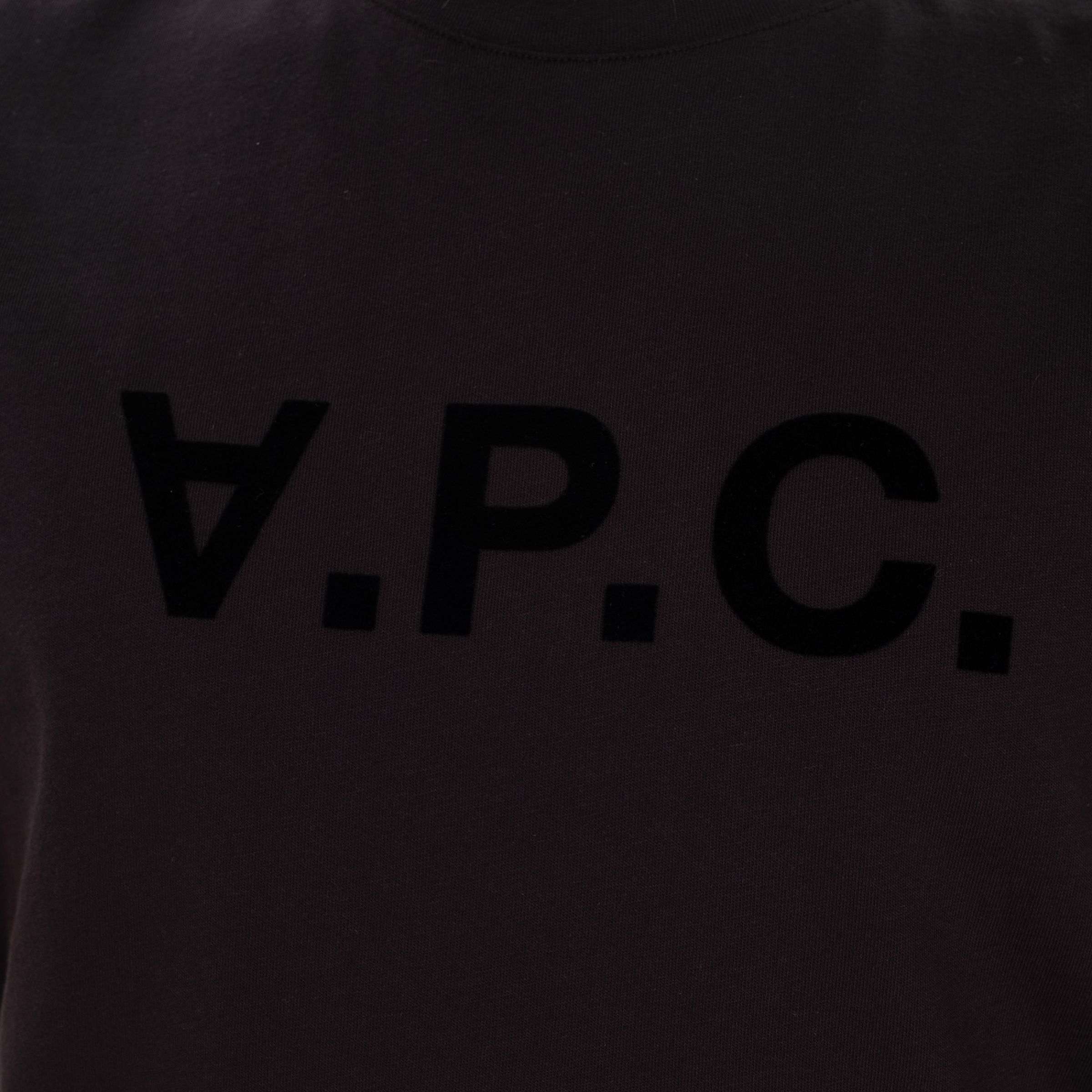 Футболка A.P.C. VPC черная