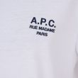 Футболка A.P.C. Raymond белая