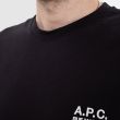 Футболка A.P.C. RAYMOND черная