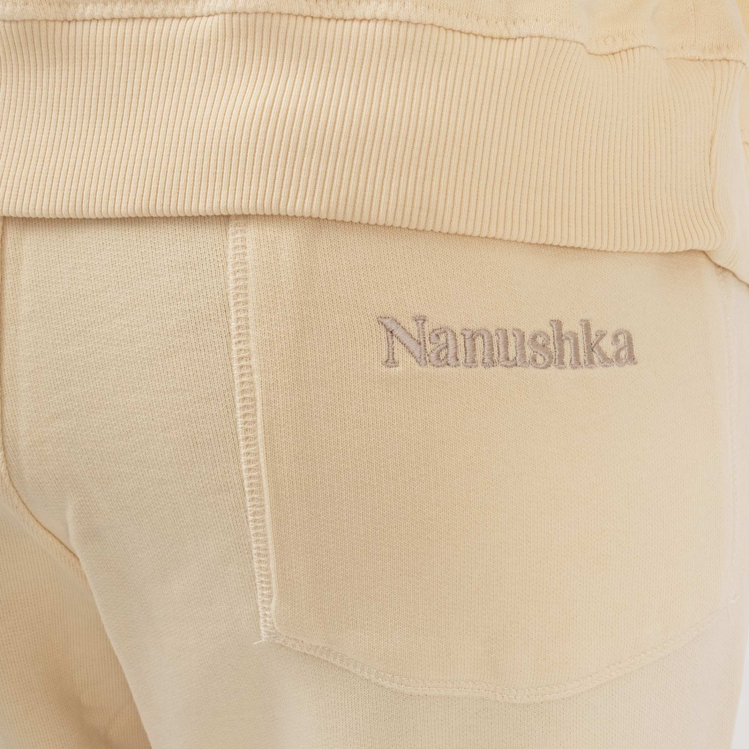 Спортивные брюки Nanushka Shay  светло-желтые