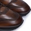 Сникеры на меху Santoni коричневые