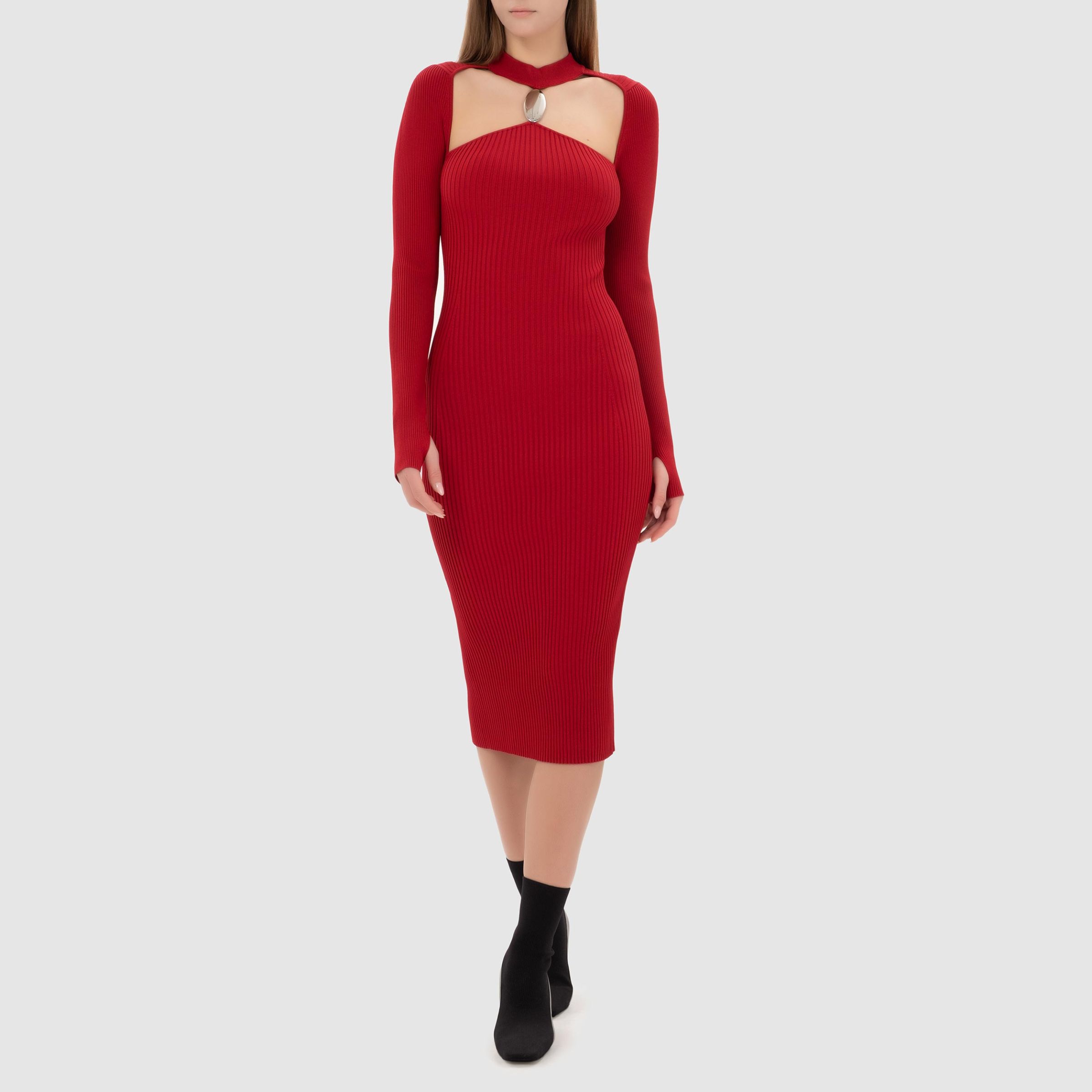 Платье Jonathan Simkhai красное