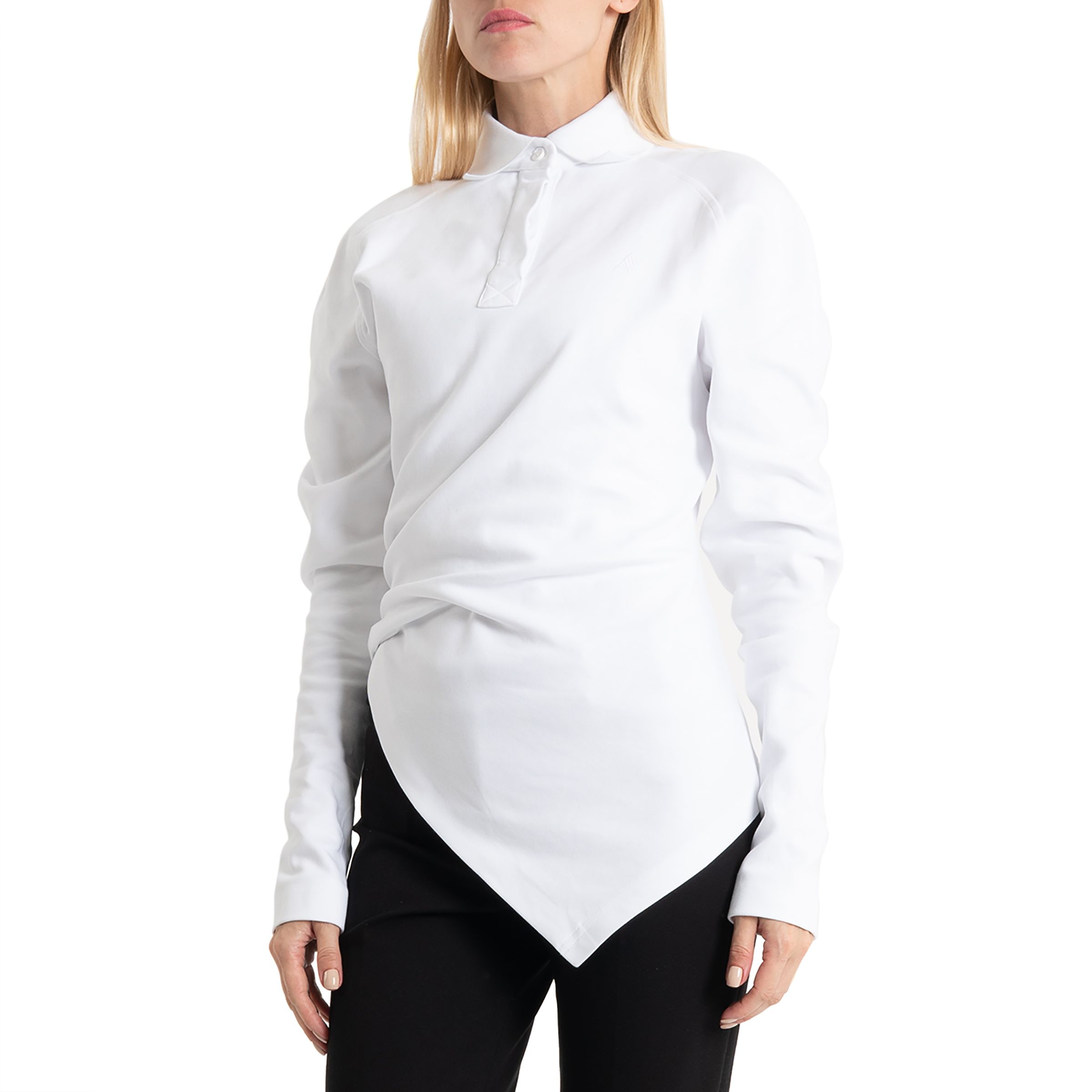 Рубашка с длинными рукавами The Attico белая