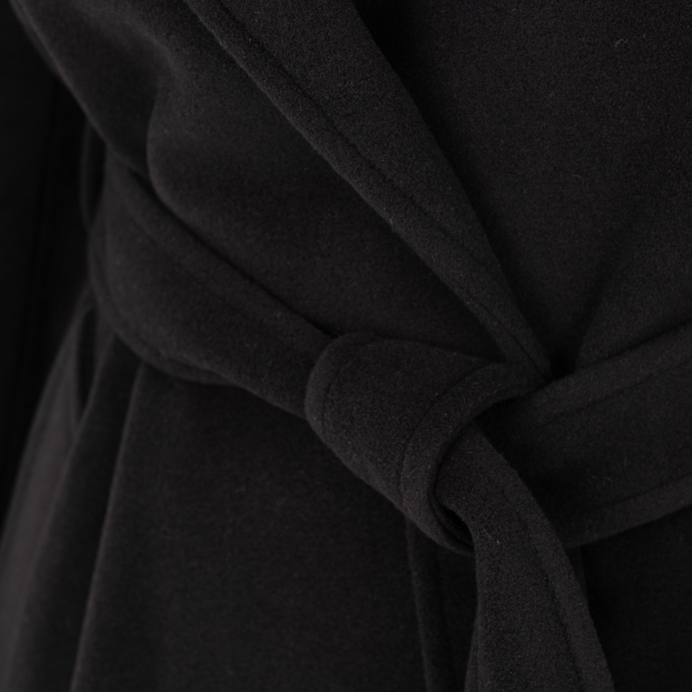 Пальто Balenciaga черное