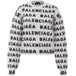 Светр Balenciaga Logo Intarsia білий