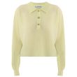Поло Acne Studios желтое
