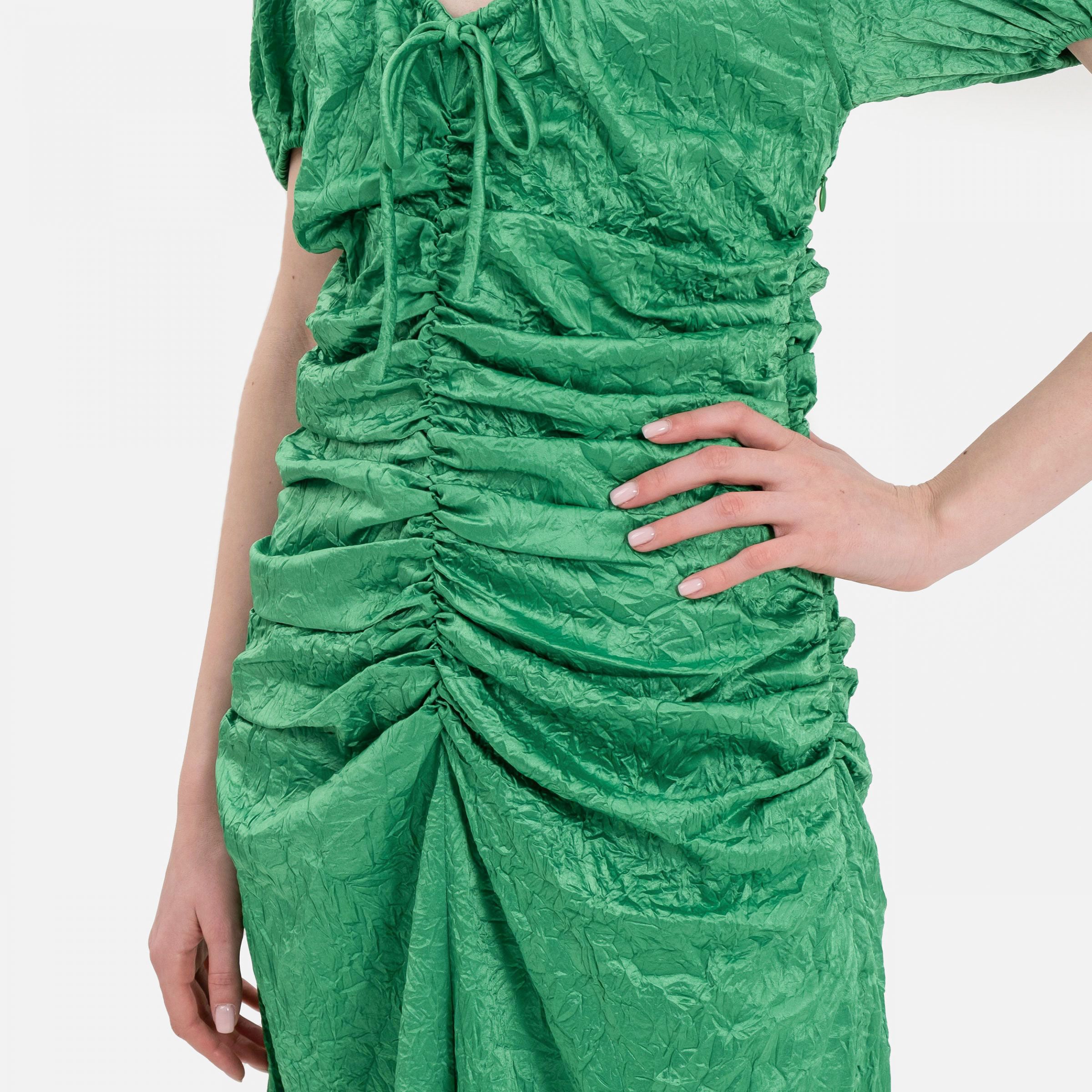 Платье Ganni зеленое