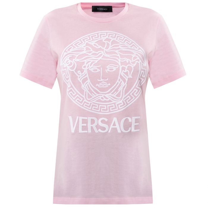 Футболка Versace розовая