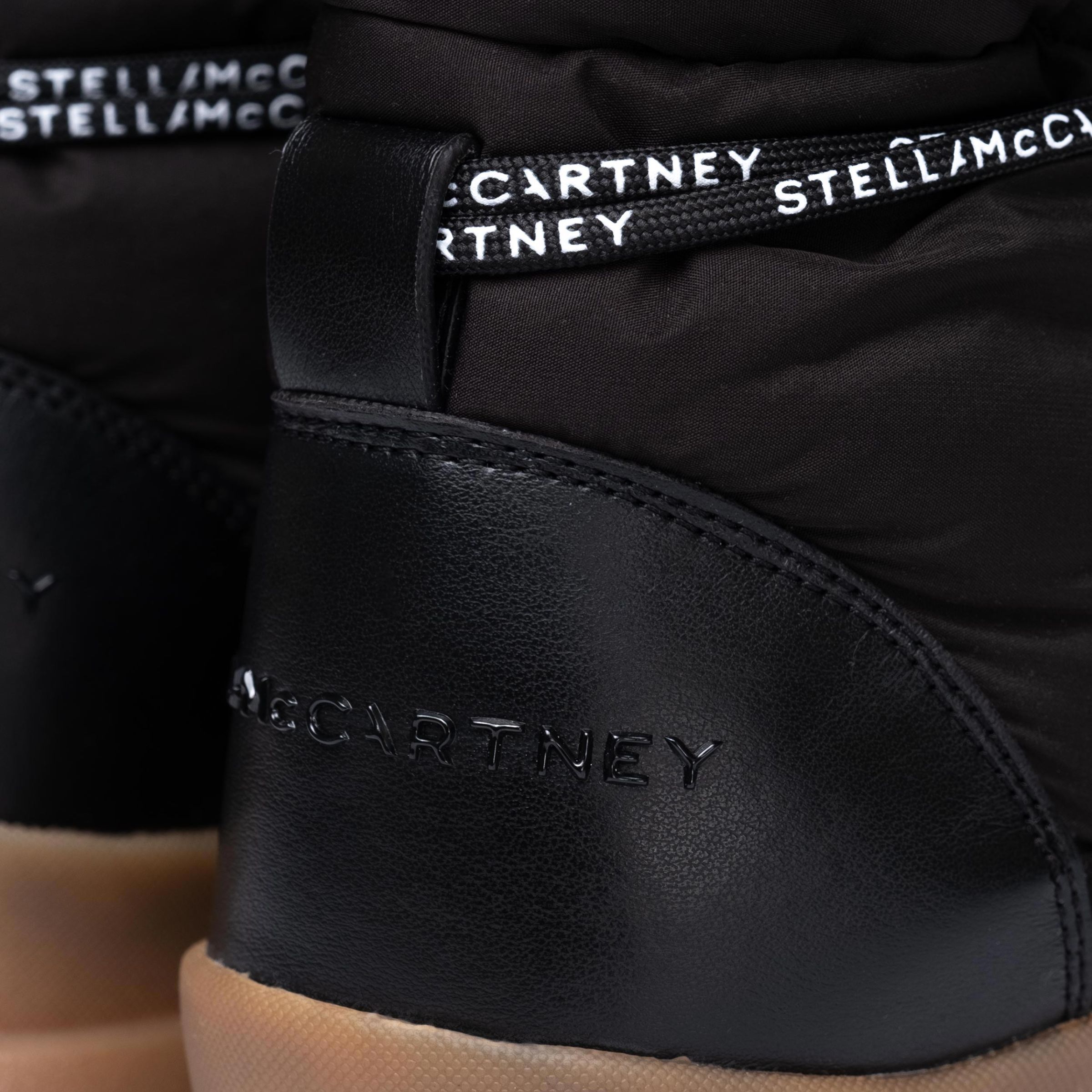 Ботинки Stella McCartney Trace Puffy черные