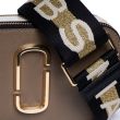 Сумка Marc Jacobs The Logo Strap Snapshot кофейная