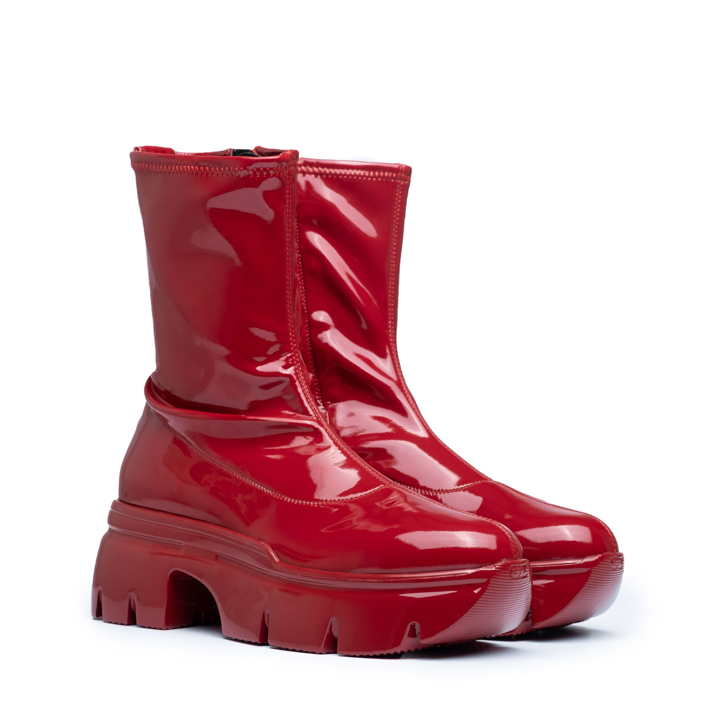 Ботинки Giuseppe Zanotti Apocalypse Gloss красные