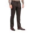 Брюки Bertolo Cashmere коричневые
