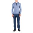 Брюки Bertolo Cashmere сине-голубые