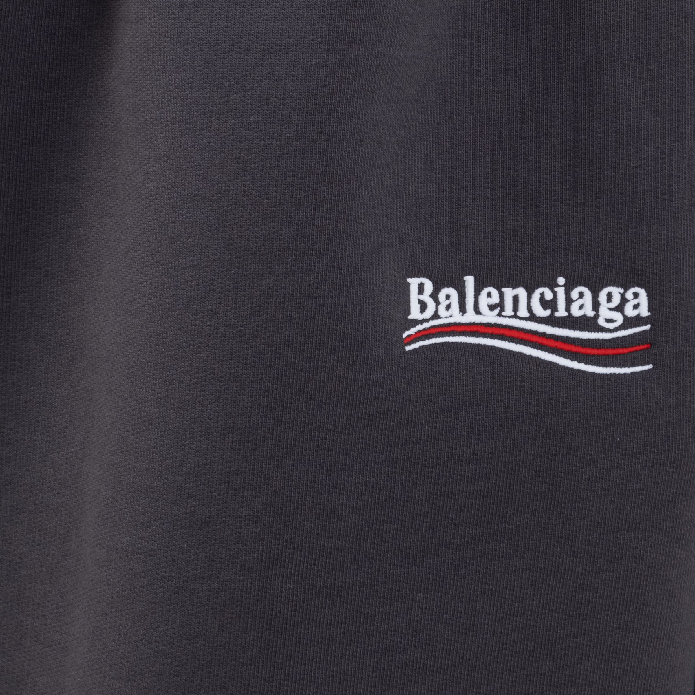 Шорты Balenciaga темно-серые