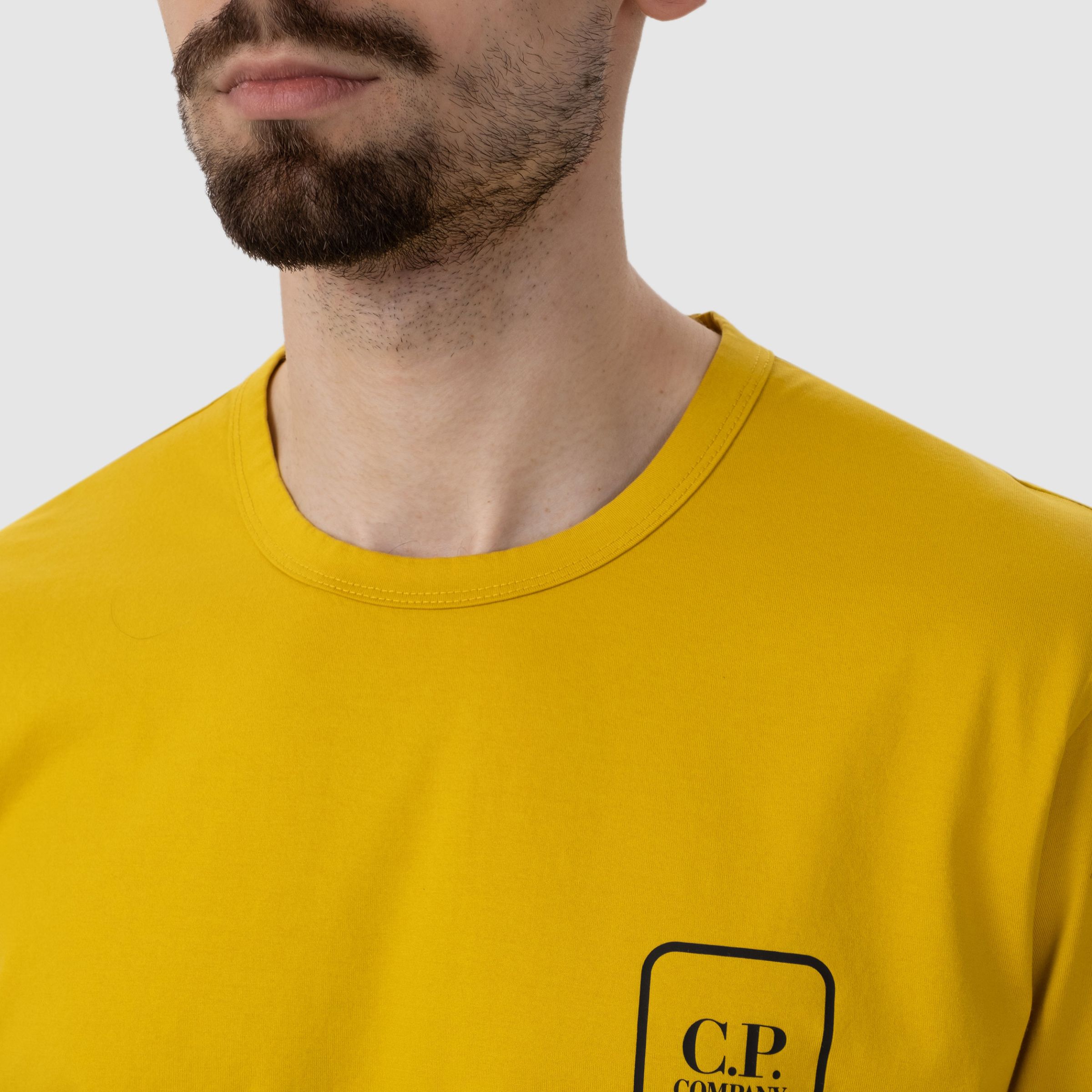 Футболка C.P. Company METROPOLIS жовта