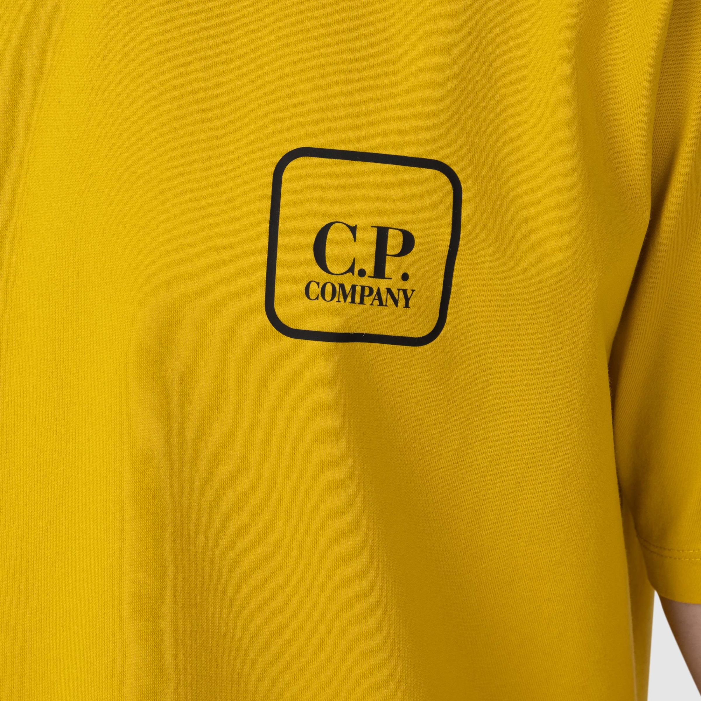 Футболка C.P. Company METROPOLIS жовта