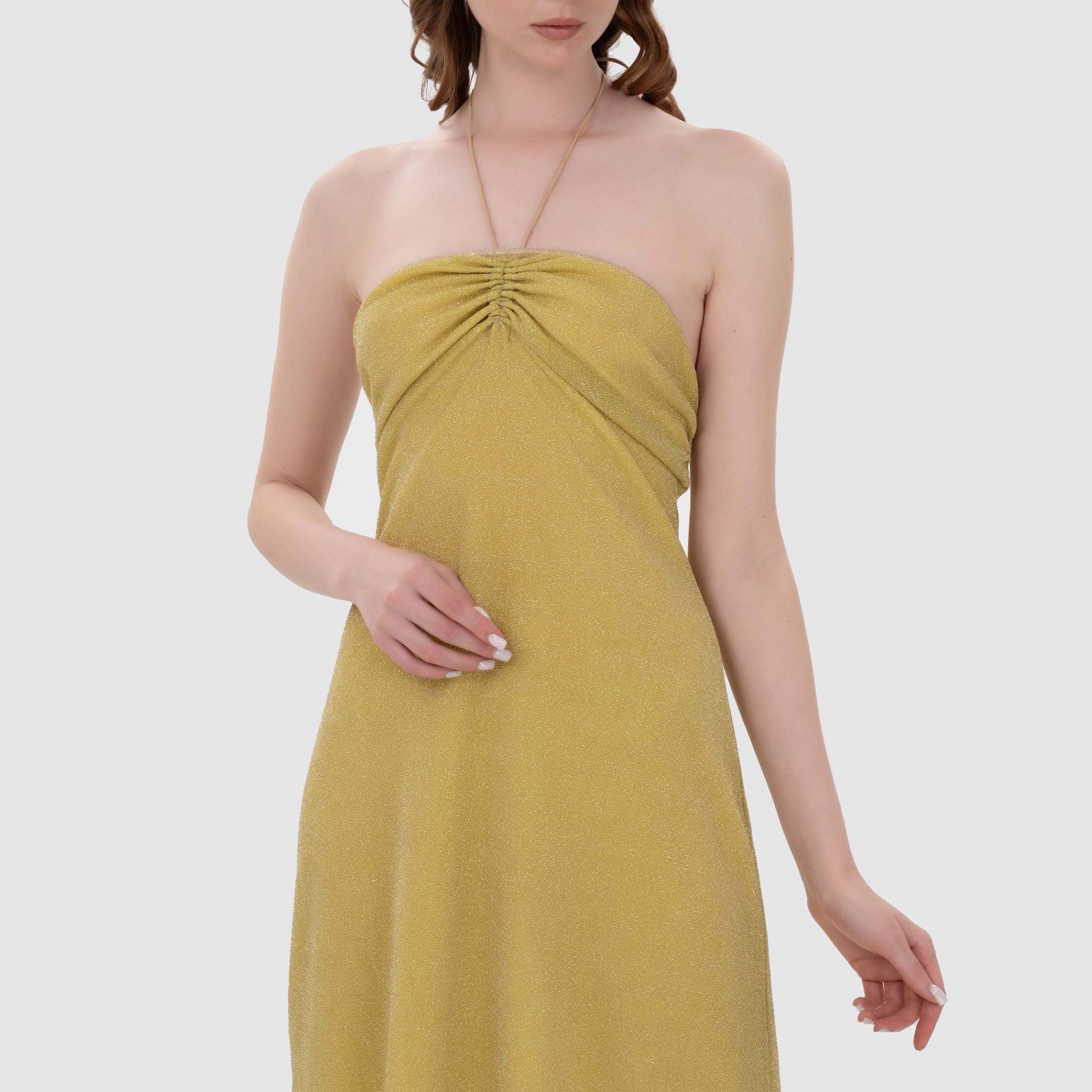 Платье Oseree желтое